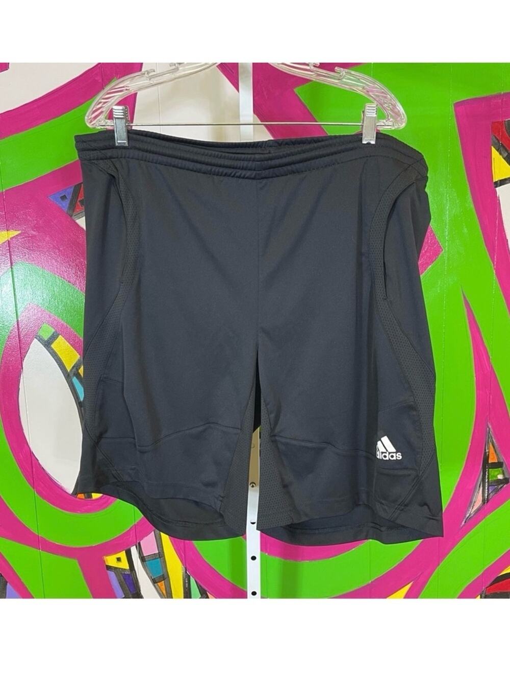 Adidas Climacool, Athletic Shorts. Size Large. Elastic is shot. Good used cond!